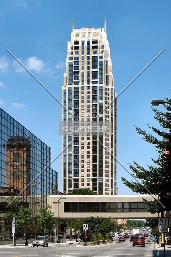 View to the north along 3rd Avenue South