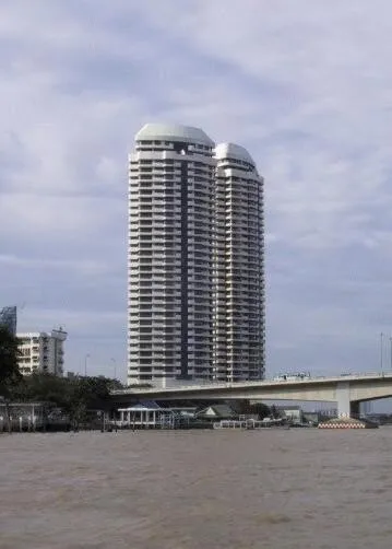 View across the river