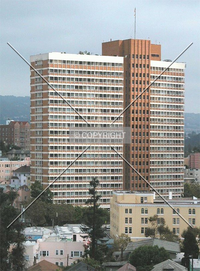 Viewed from the west