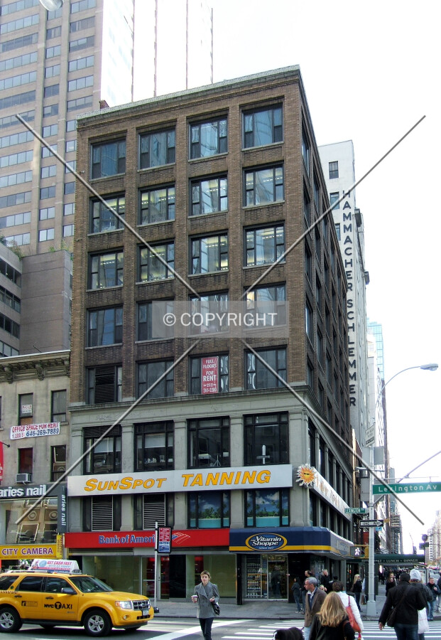 View from the west at Lexington Avenue and 57th Street
