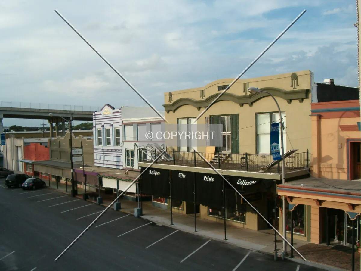 View from Front Street looking northeast