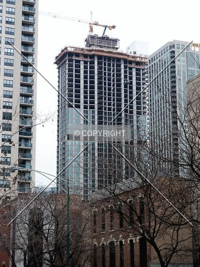 View from Clark and Superior Streets