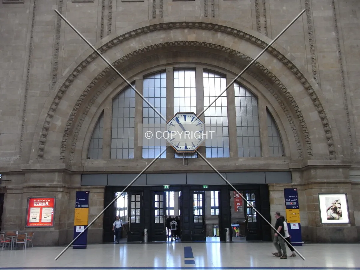 Leipzig train station