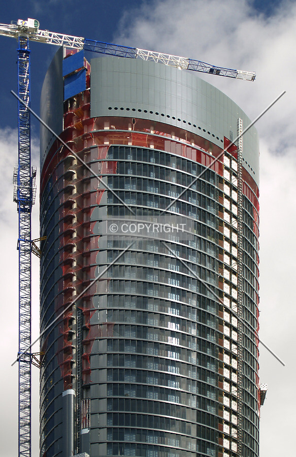 Top floors as seen from the southeast