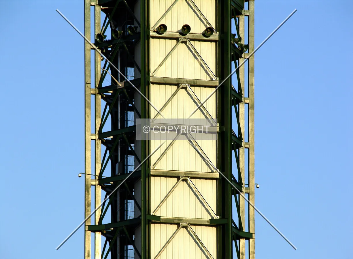 Central portion of the tower