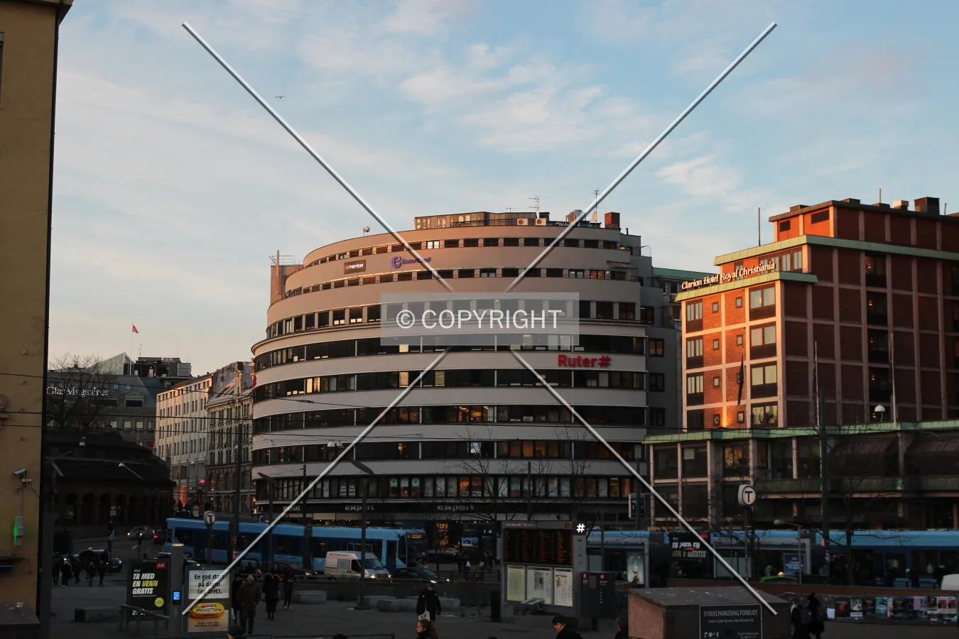 View from Jernbanetorget