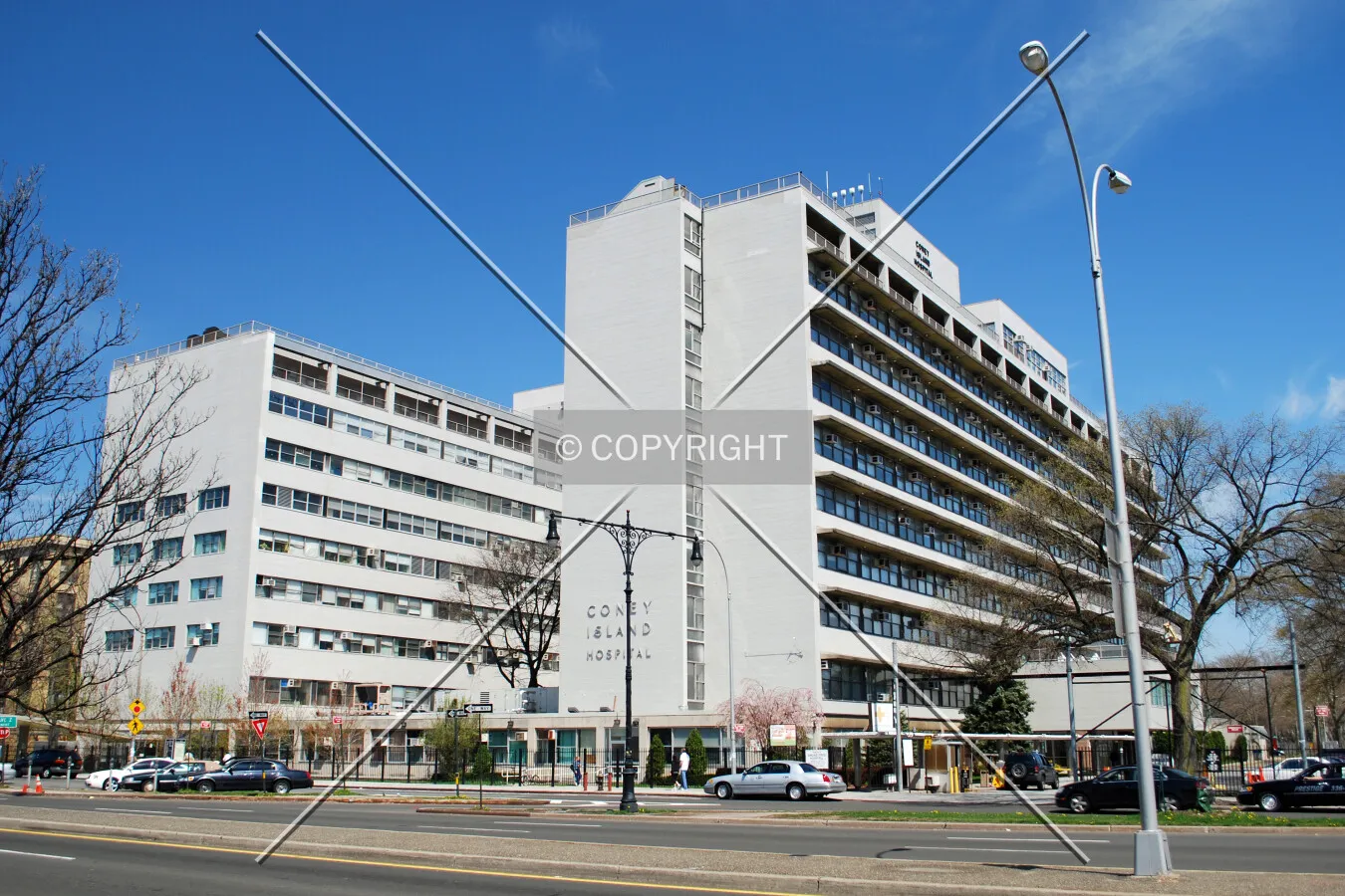 Viewed from Ocean Parkway