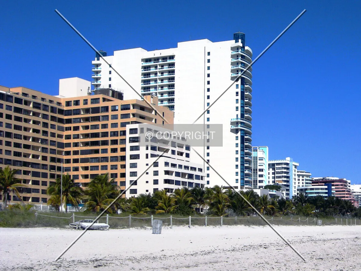 View from the southeast along the beach