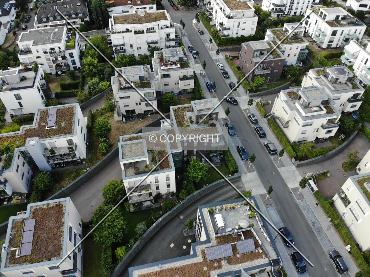 Residential buildings in Frankfurt-Sachsenhausen