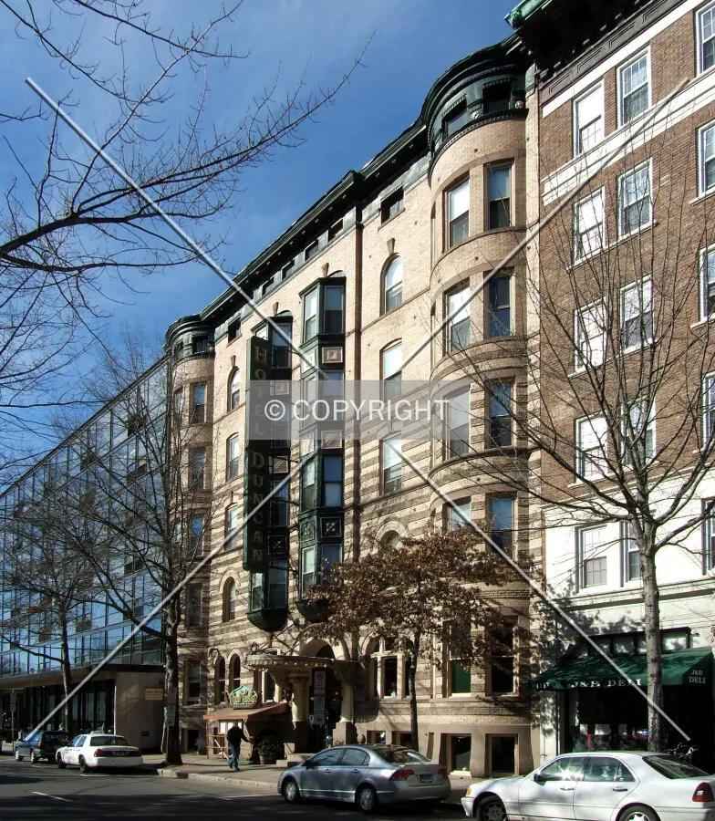 View from the southeast on Chapel Street