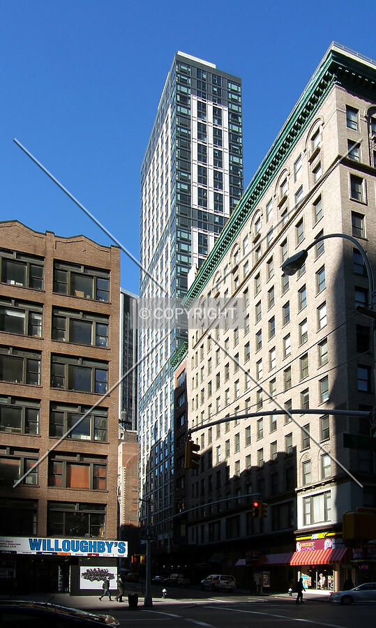 View from the southeast