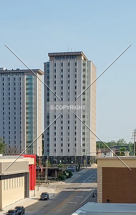 Southeast view; June 20, 2020