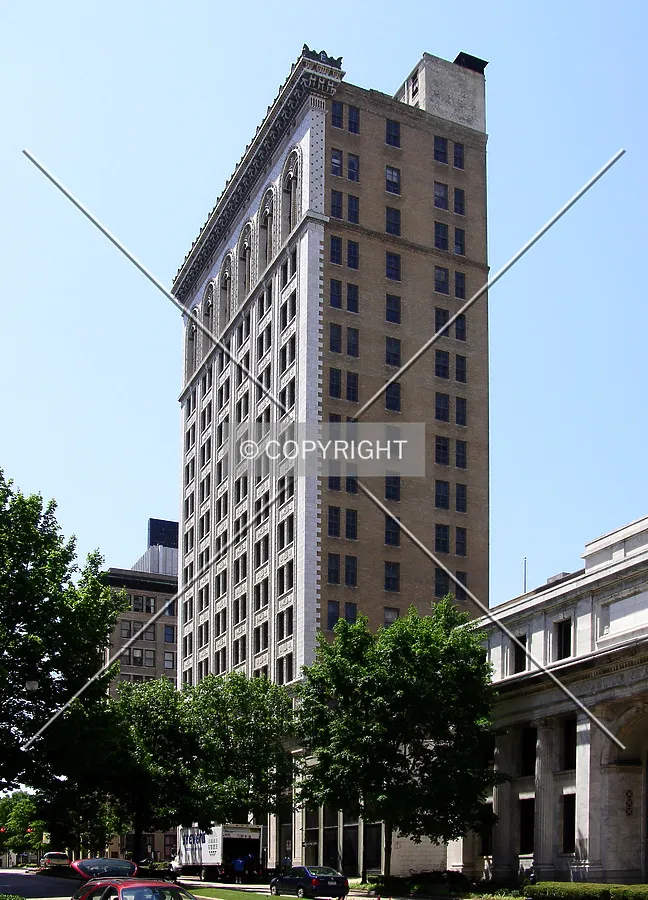 Looking southwest from 20th Street North