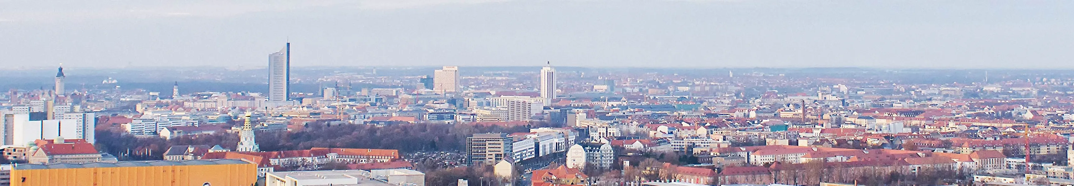 Panorama of Leipzig