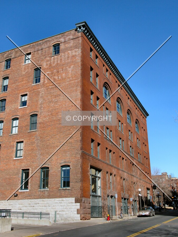 View to the northwest across Wacouta Street