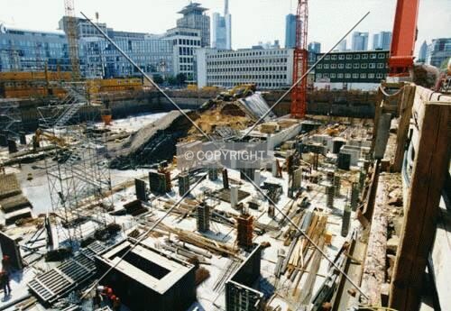 View over the site