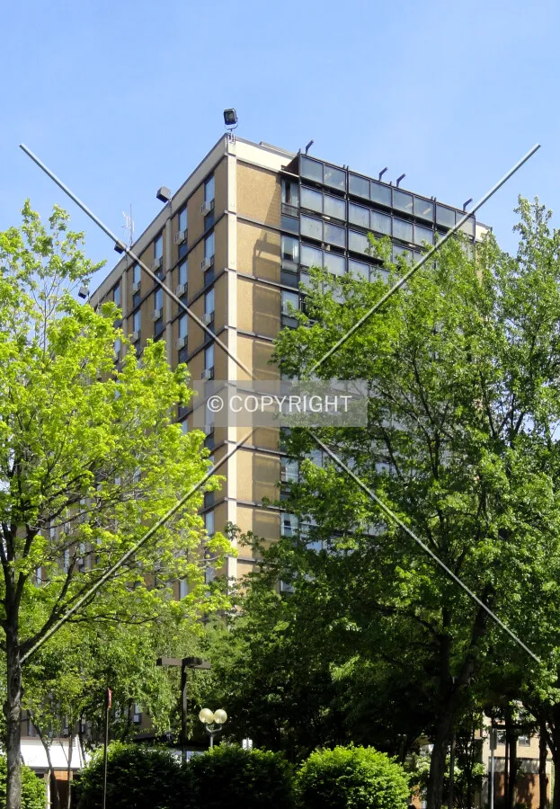 From across North Broad Street to the west