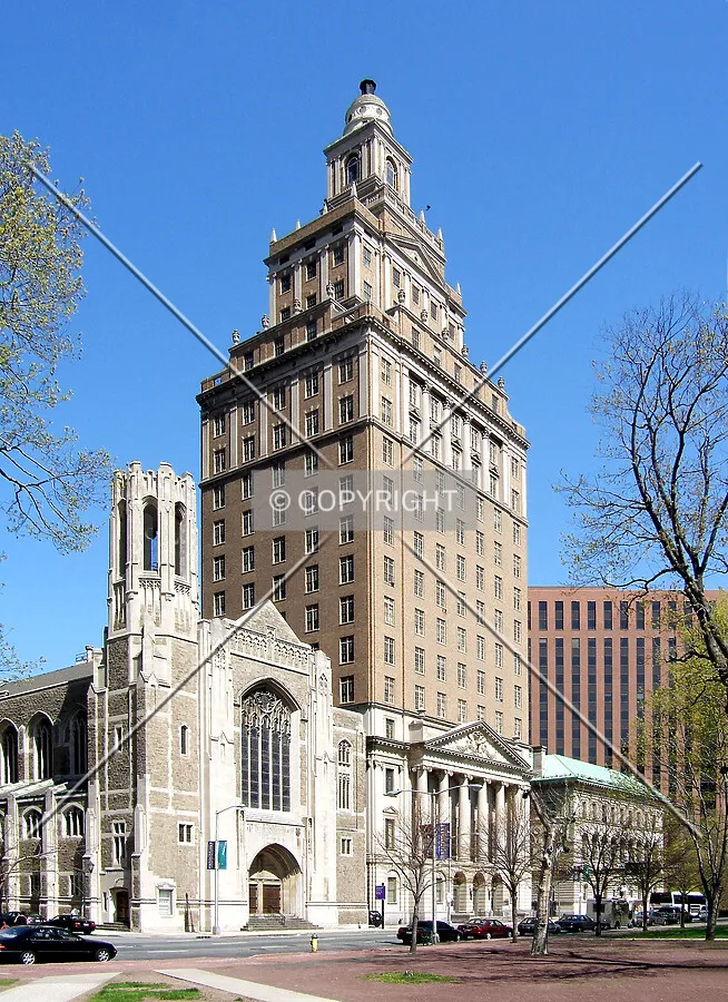 View from the south across Washington Park