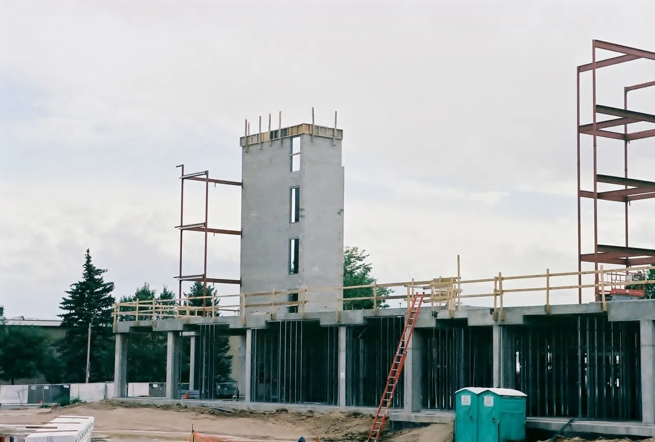 Looking southwest