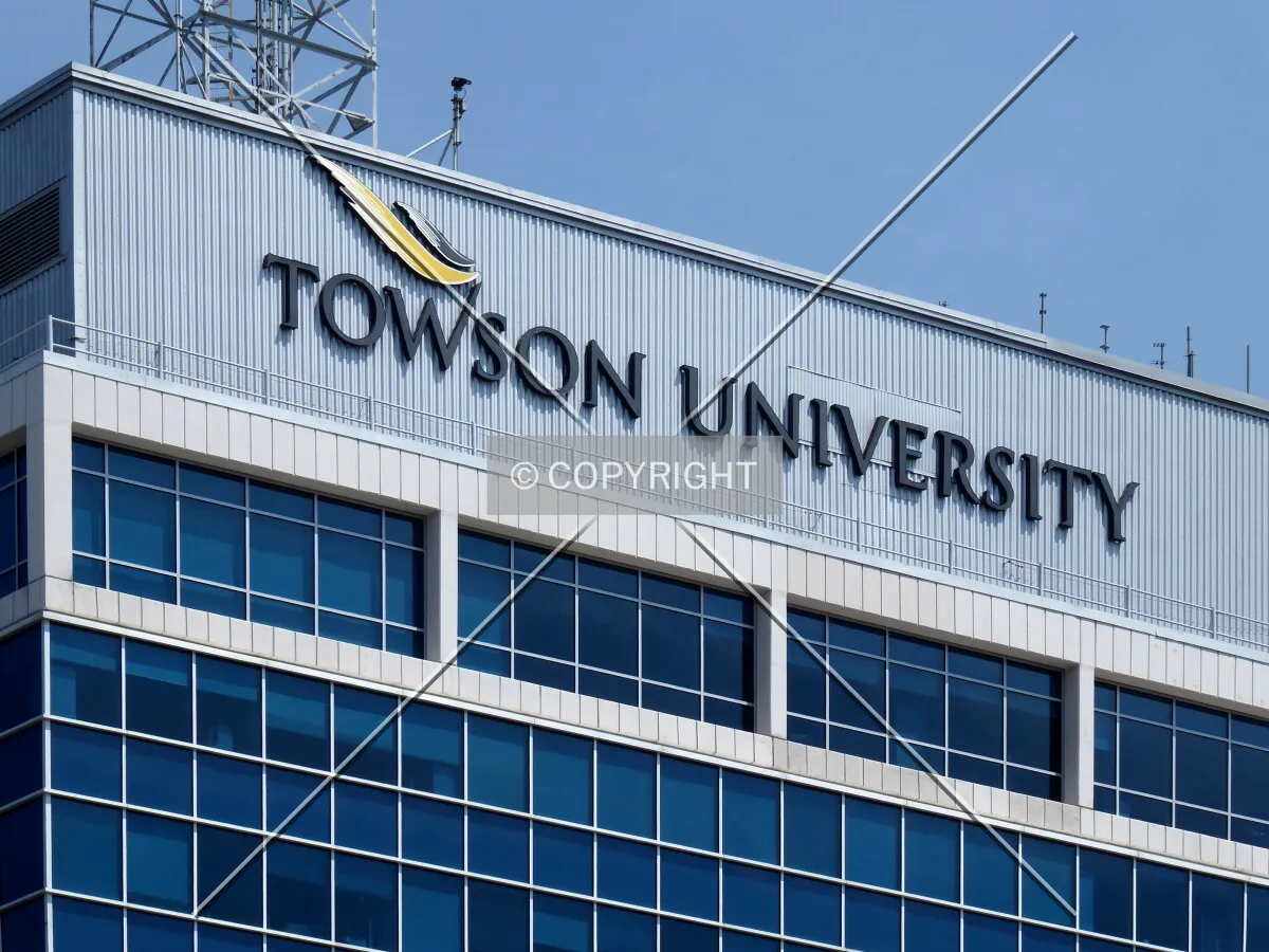 Signage on the southern side