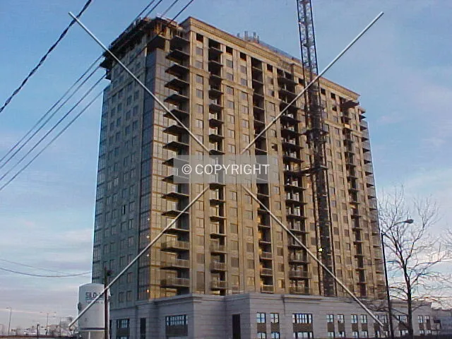 Looking at the western facade