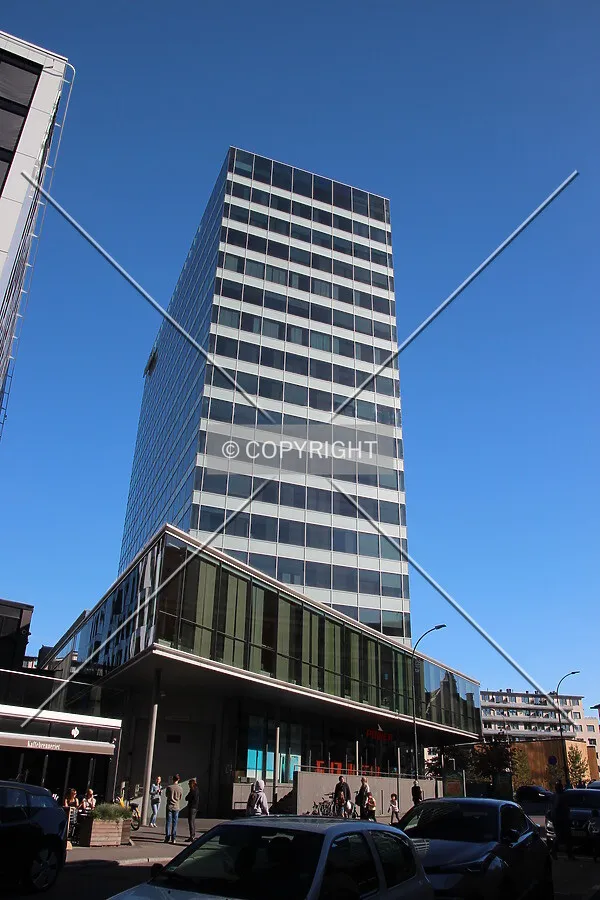 View of the south facade