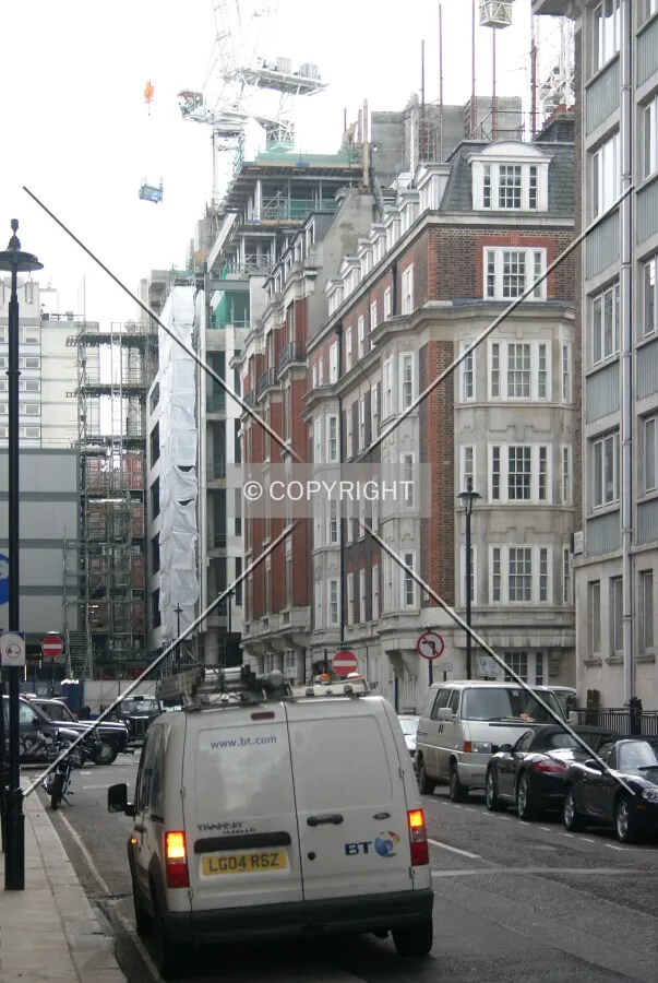 View south of the northeast corner from Hallam Street