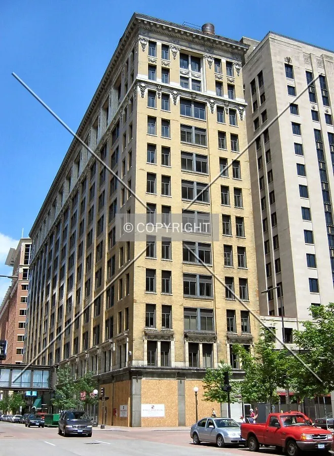 South facade from St. Peter Street