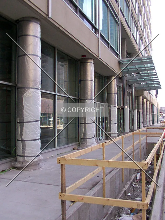 Street level and Monroe Street entrance