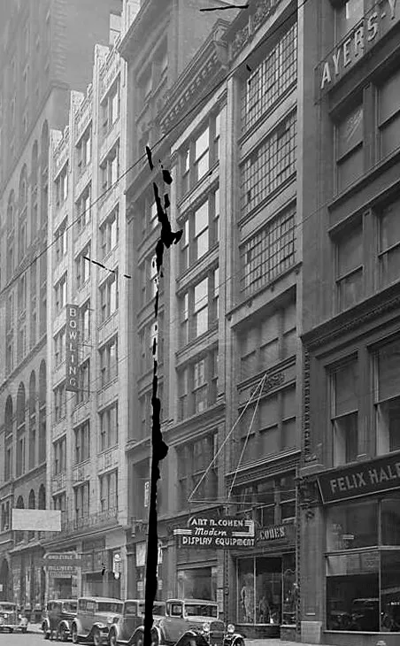 Vintage view from the west