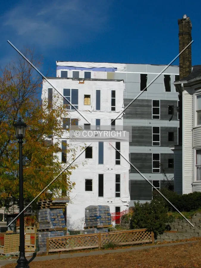 View to the north from Clifton Avenue