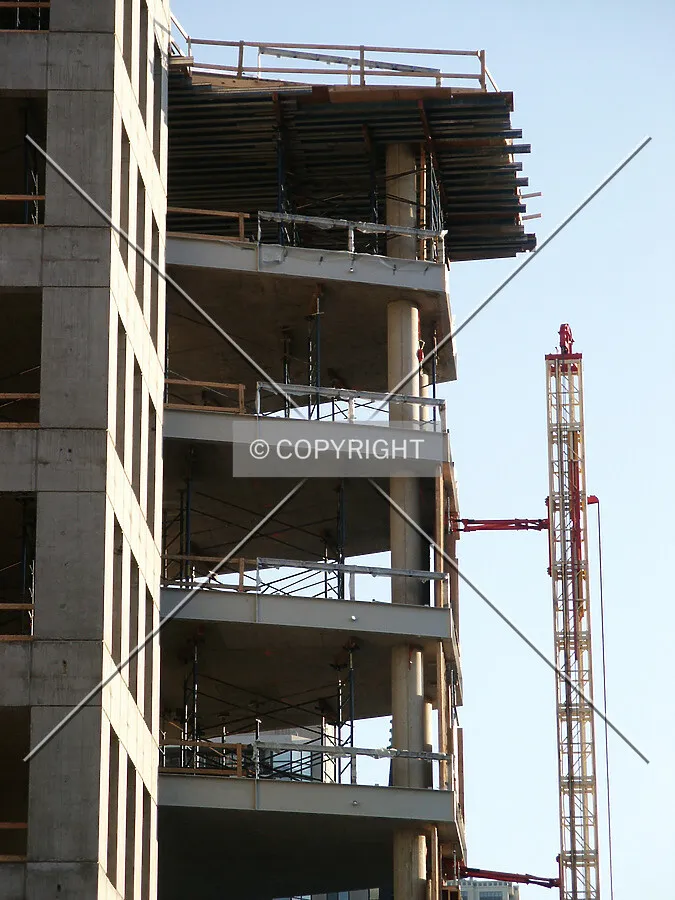 Western edge of the structure