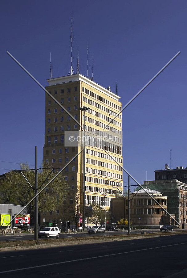 Distant view from the northwest
