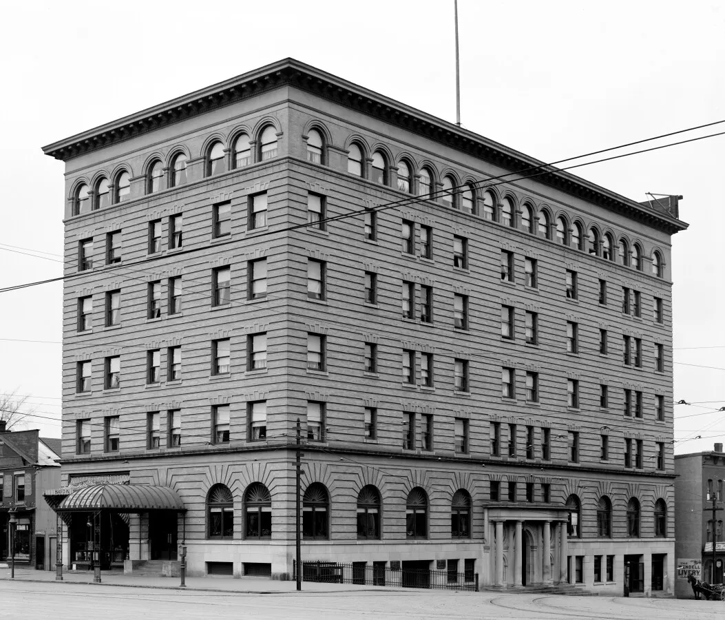 View from the northeast