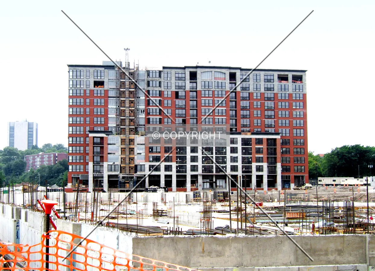 View from the northeast toward Maxwell Place I
