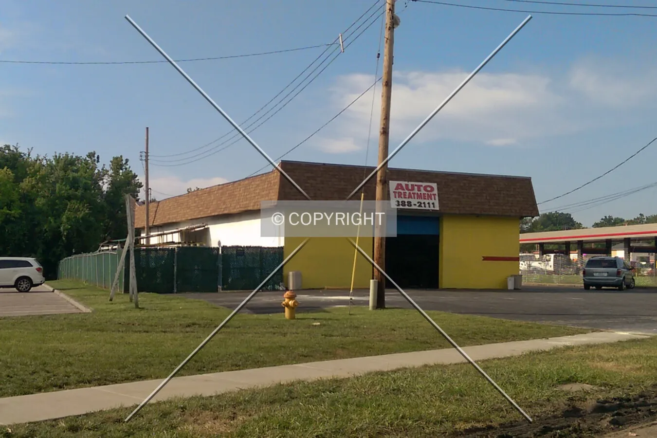 View from the north; November 25, 2014