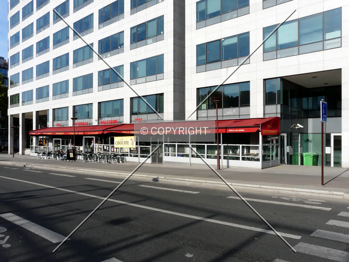 Base on the southwest side along Avenue de France