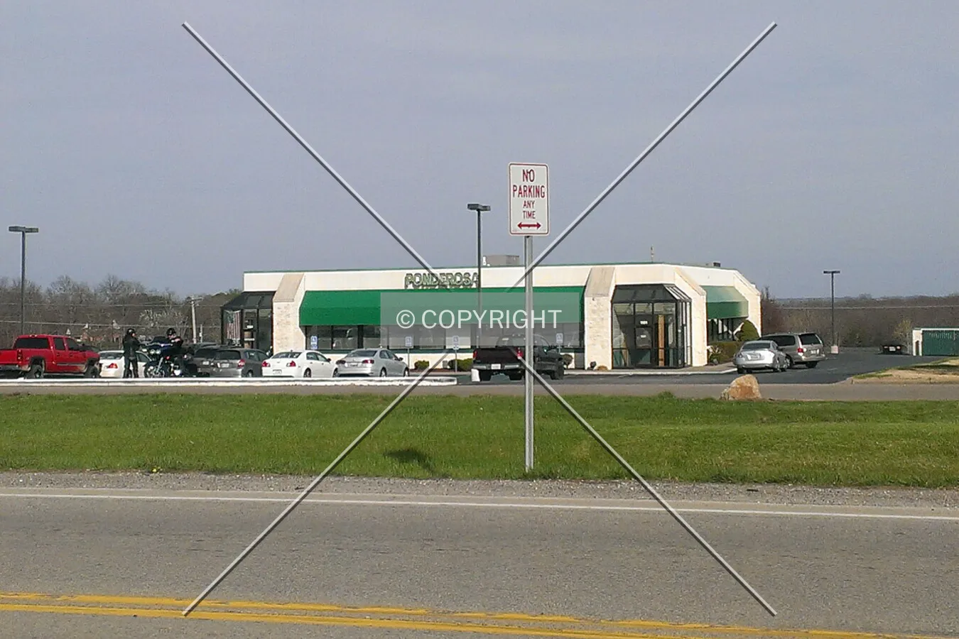 View from the northwest across Perryville Boulevard; April 12, 2014