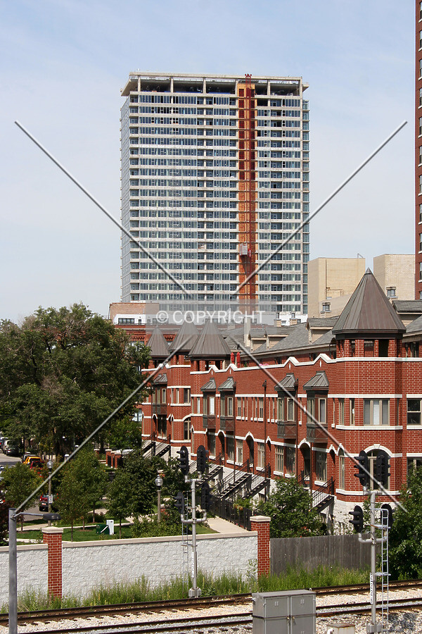 Looking west from the 18th Street footbridge
