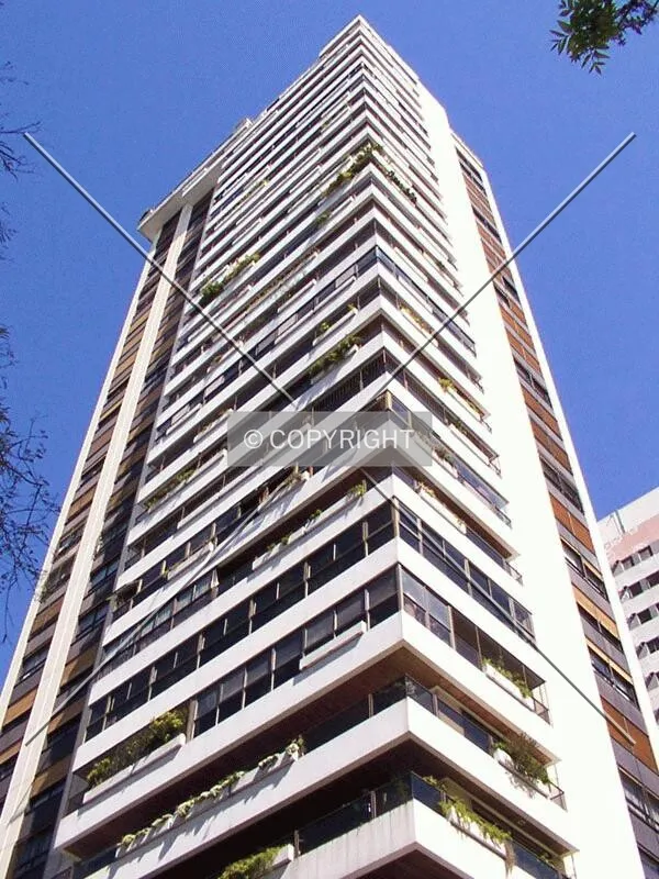 Looking up the corner