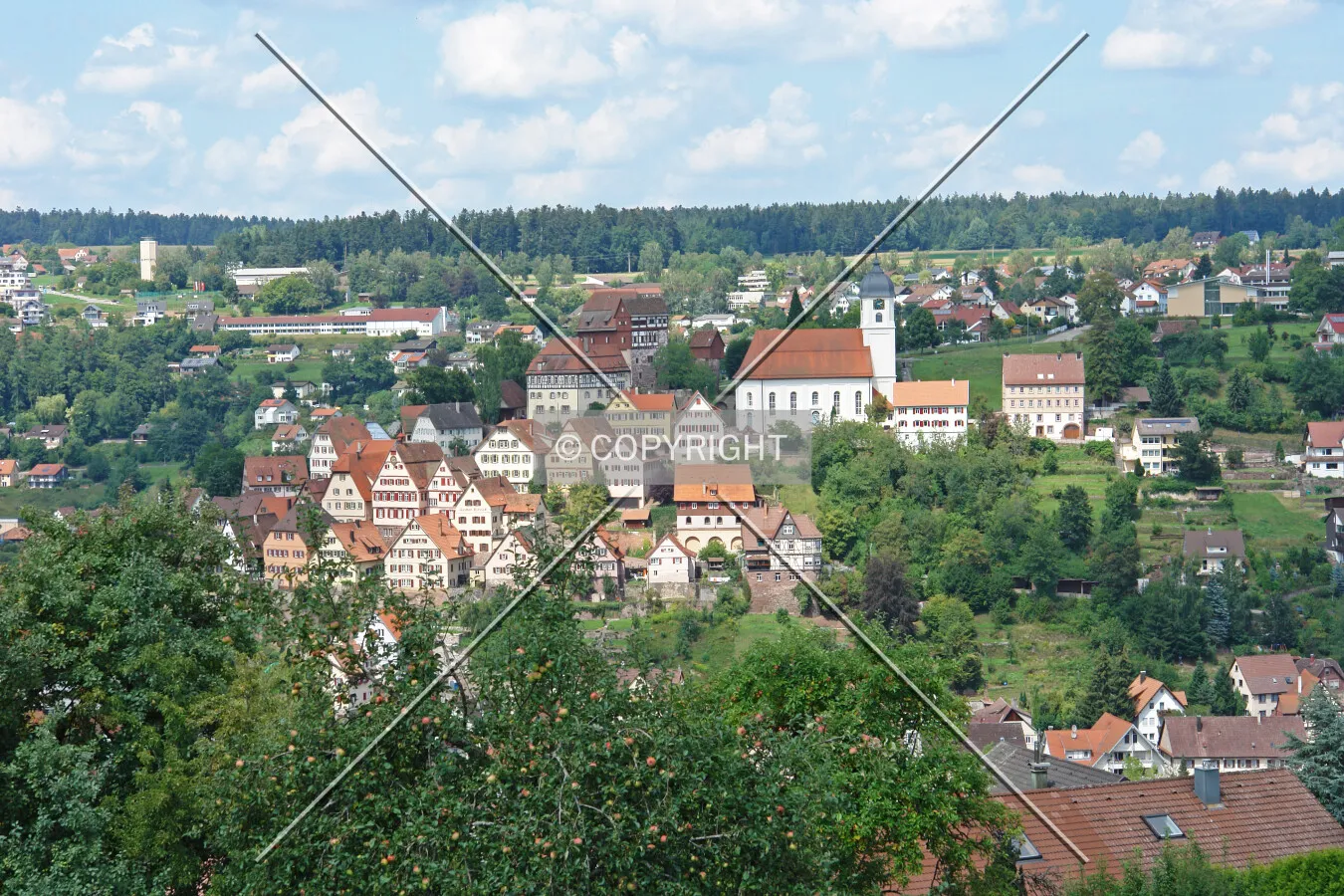German town in the Black Forest