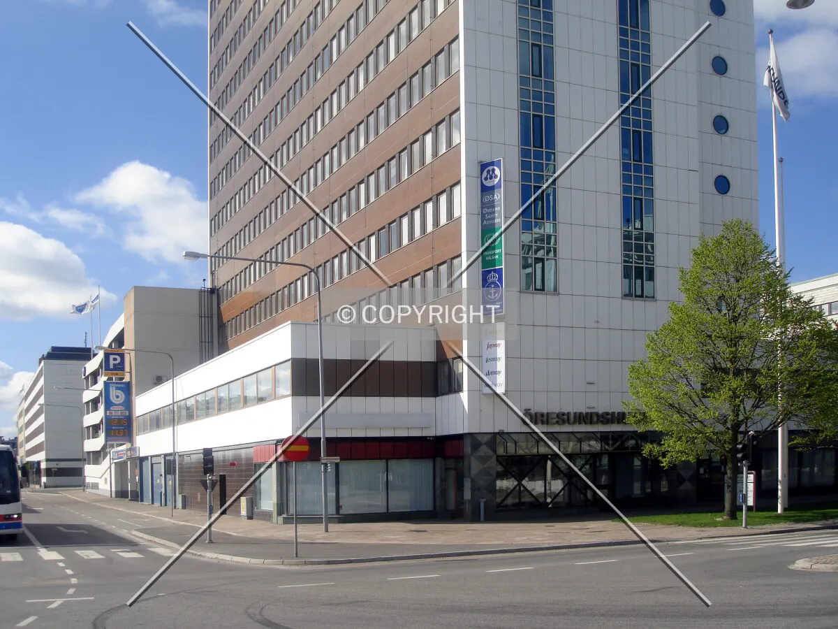 Base of the building