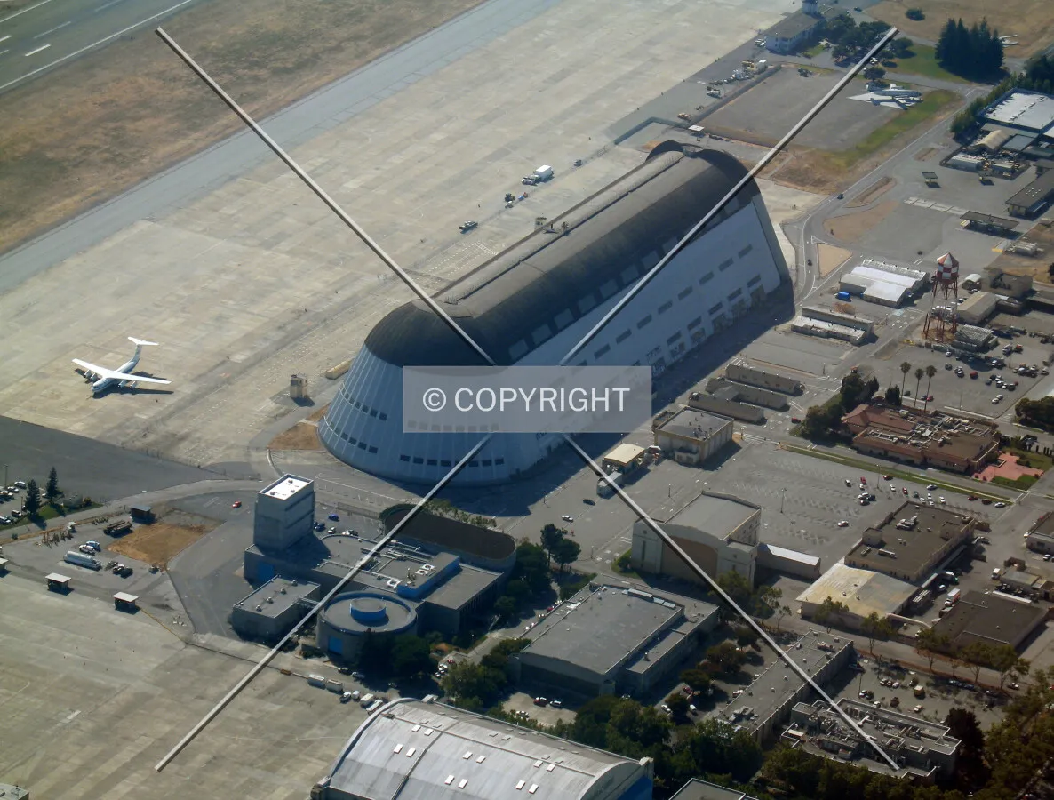 Aerial view from the northwest
