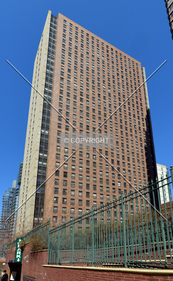 View from the southeast on 59th Street