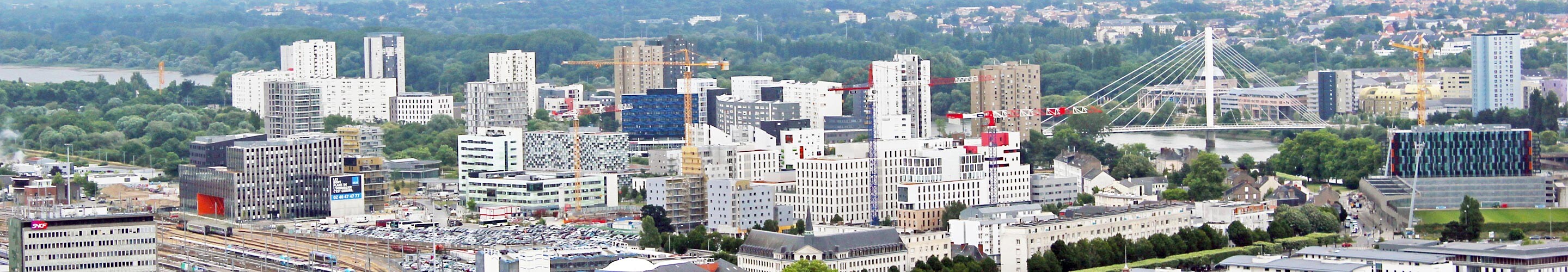Panorama of Nantes
