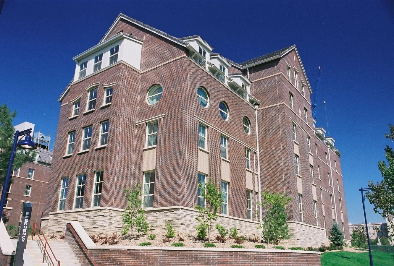 View from the southeast