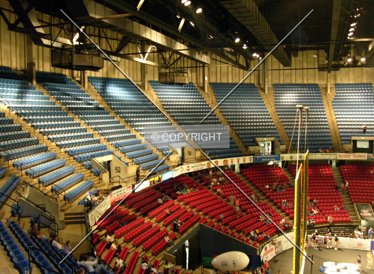 Southern upper level seats