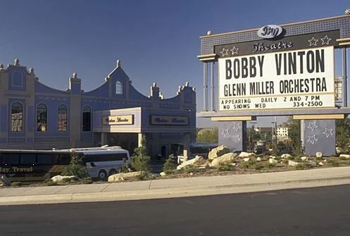 Vintage view from the southwest