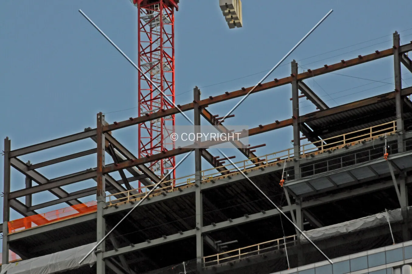Midsection of the vertical expansion viewed from the northwest