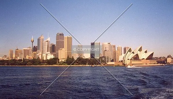 Sydney skyline from the north
